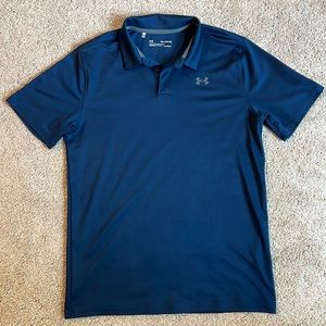 Boys navy Under Armour polo size XL